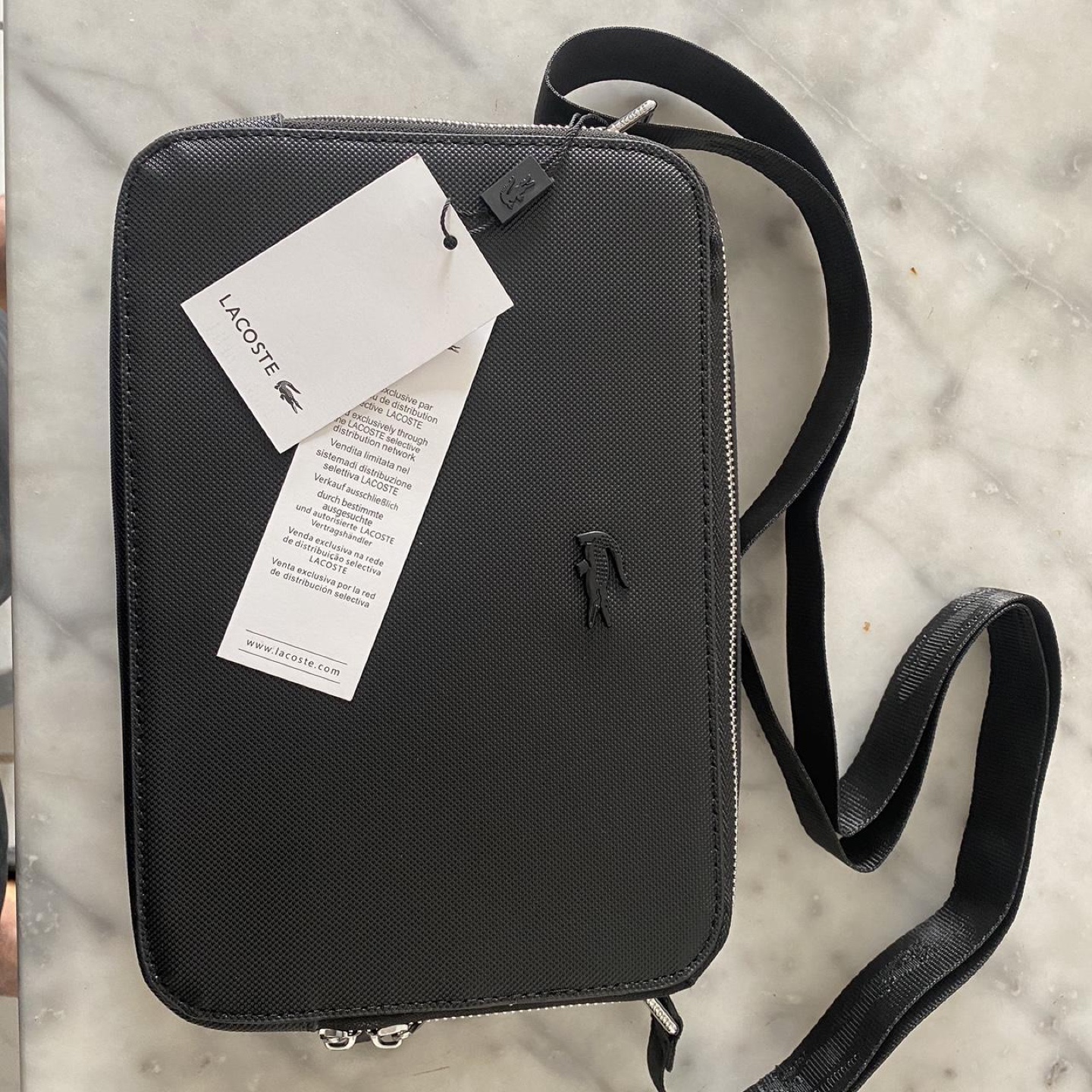 Lacoste Black Crossbody Bag