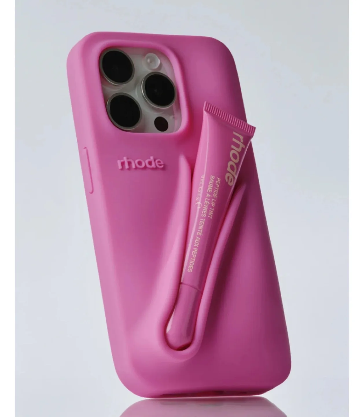 Rhode iPhone 14 Pro Lip Case pink shortcake thumbnail