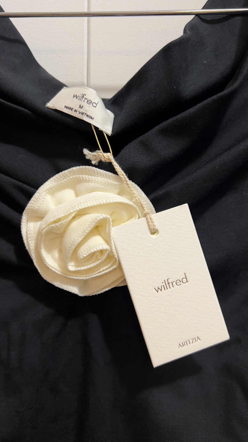 Wilfred Drapey Jersey Rosette top - photo 2