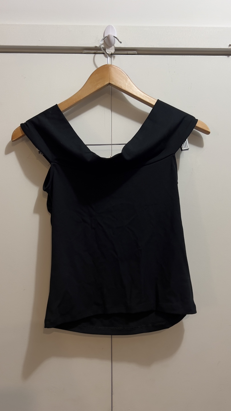 Wilfred Drapey Jersey Rosette top - photo 4