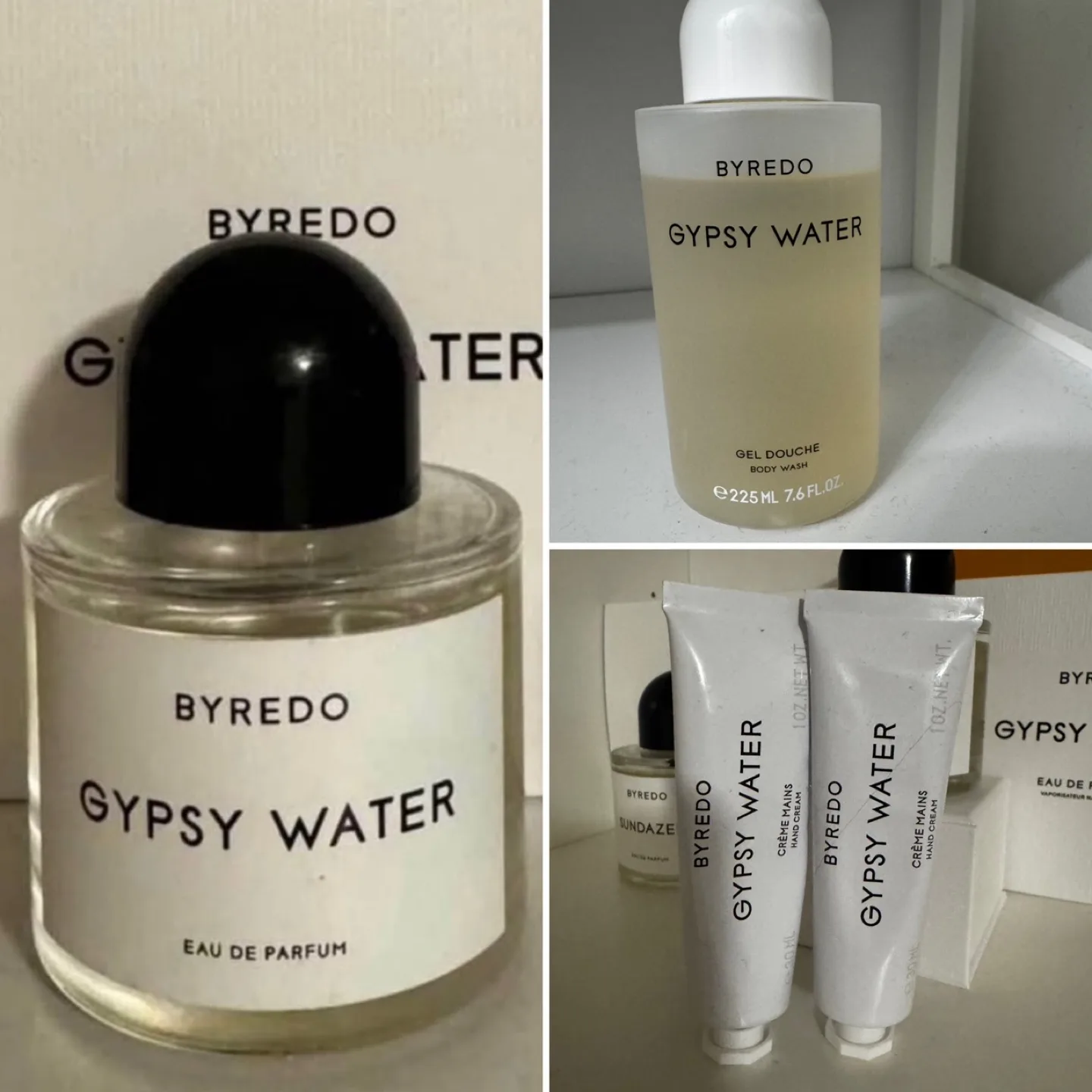 Byredo Set - 100ML Perfume, Body Wash and Hand Cream thumbnail