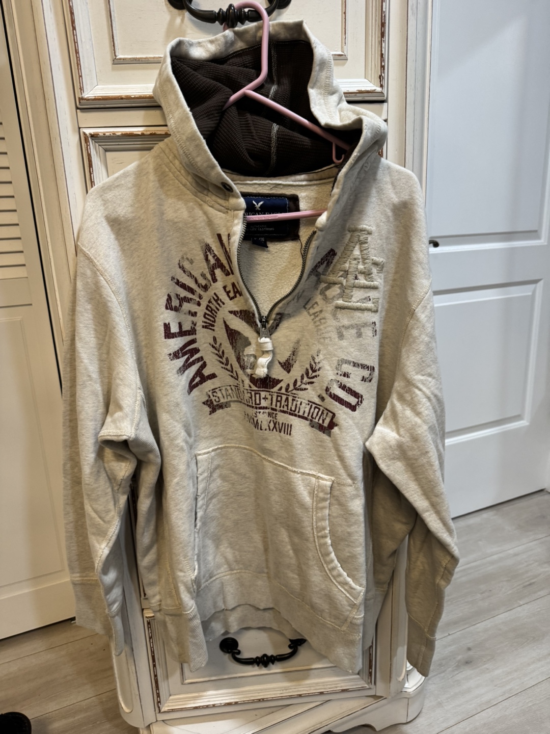 American Eagle Outfitters Men's Half-Zip Hoodie - photo 5