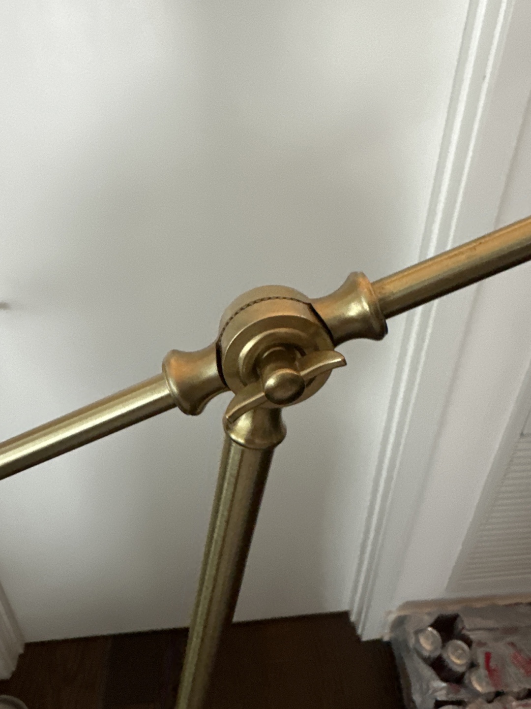 Gold Articulating Floor Lamp - photo 3