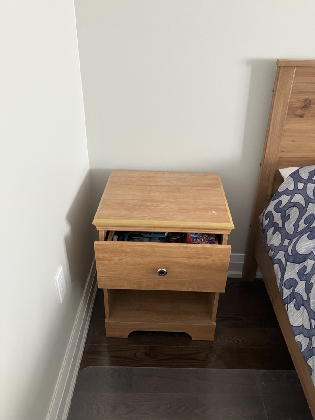 Queen Bed Frame & Nightstand - photo 4