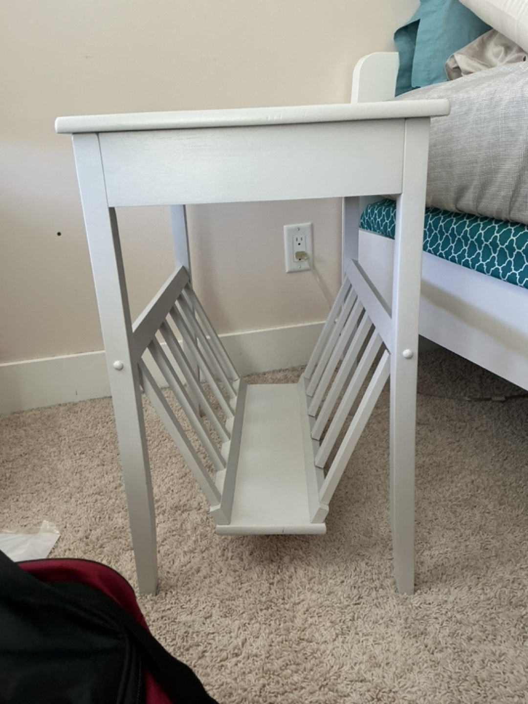 Light grey side table - photo 2