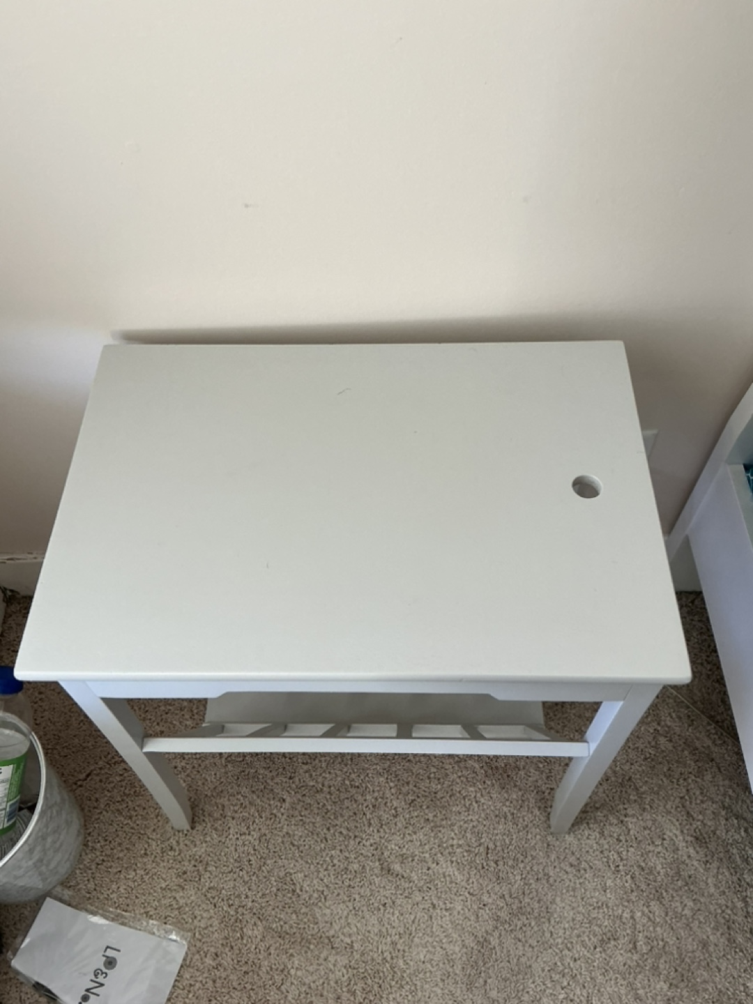 Light grey side table - photo 3