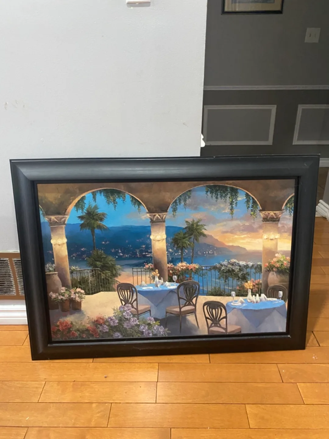 Beautiful Coastal Sunset Framed Artwork image indicator(2)