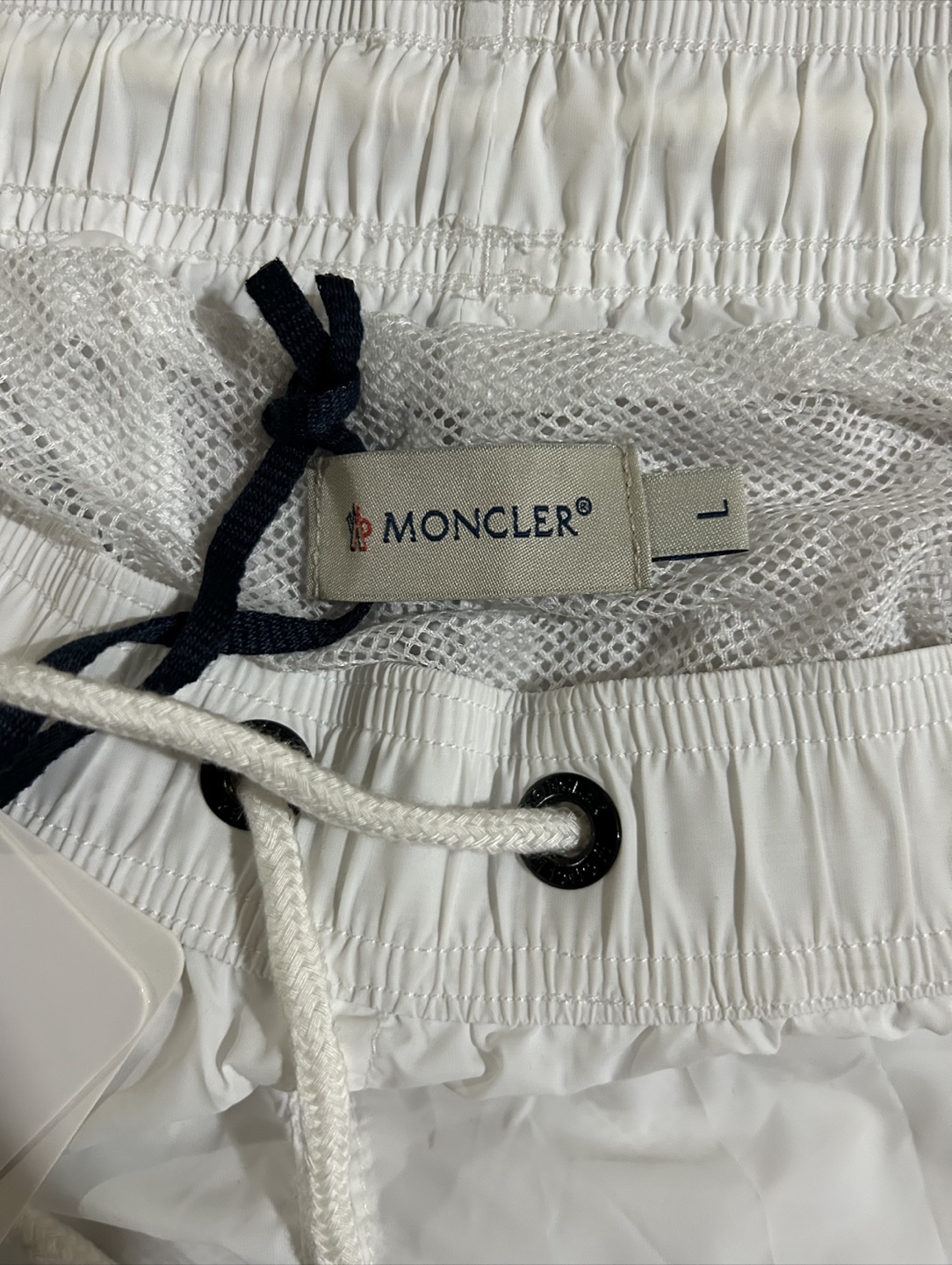 Moncler Men's White Swim/Daily Shorts - photo 4