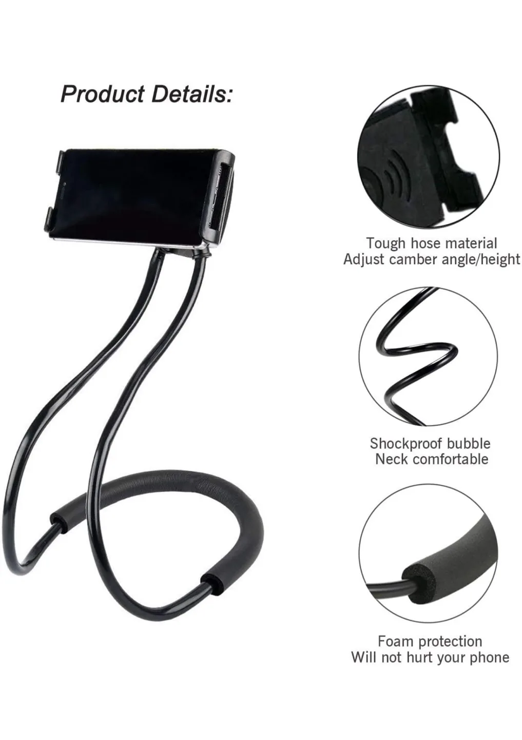 #freecycle Neck Hanging Phone Holder Stand thumbnail