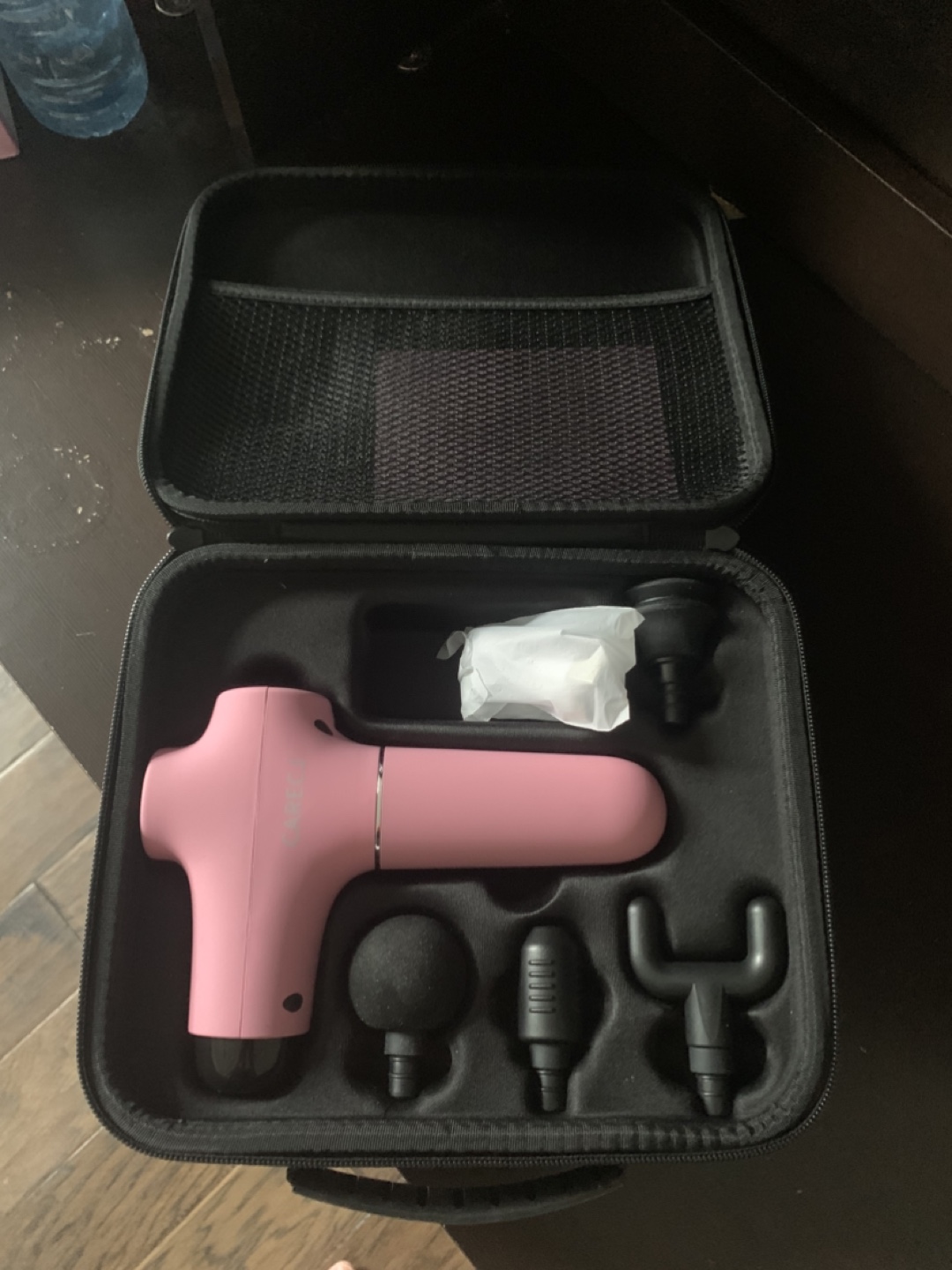 Pink CARECJ Percussion Massage Gun with Carrying Case - photo 4