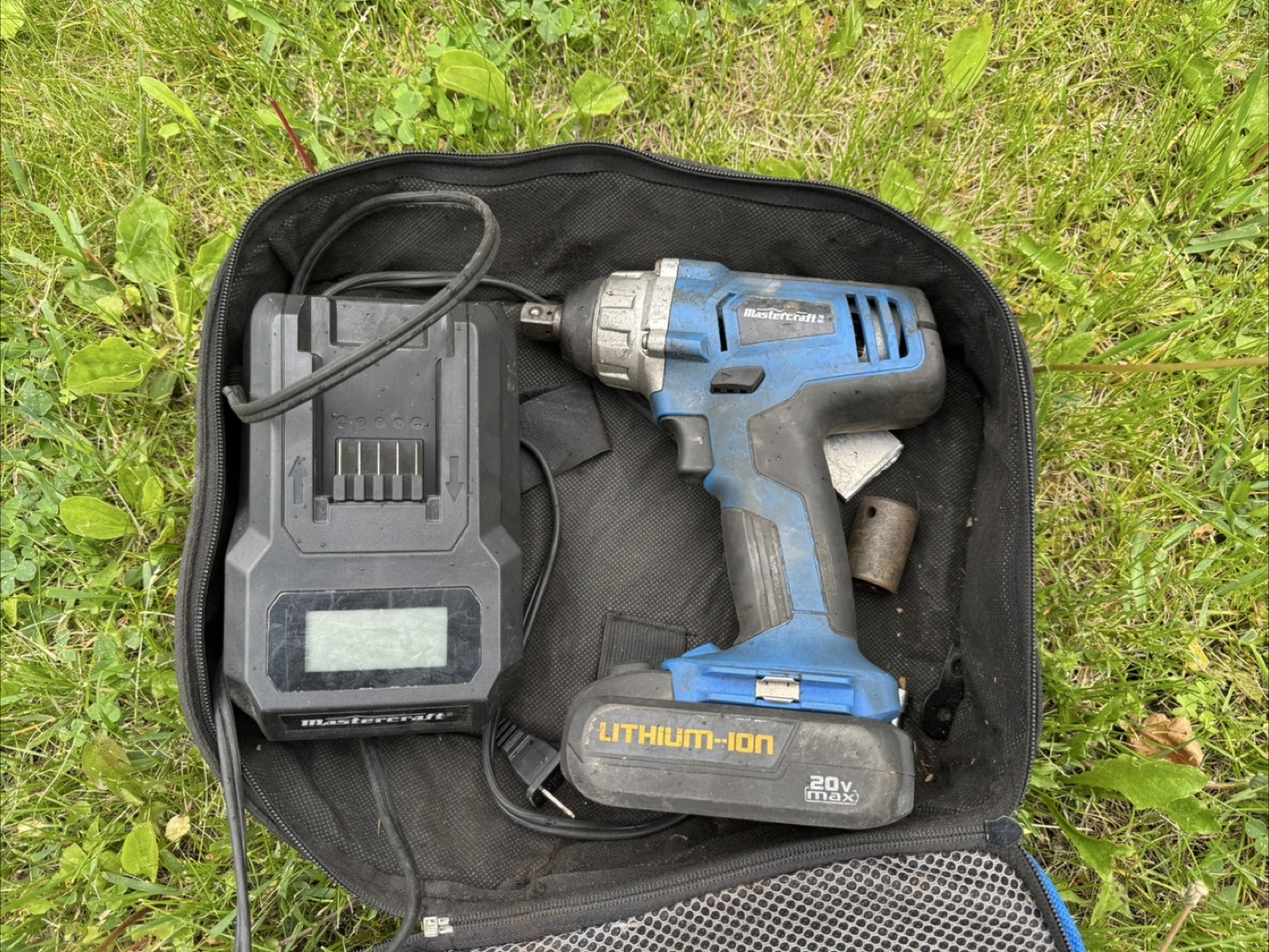 Mastercraft 20V Max Lithium-Ion Cordless Impact Wrench