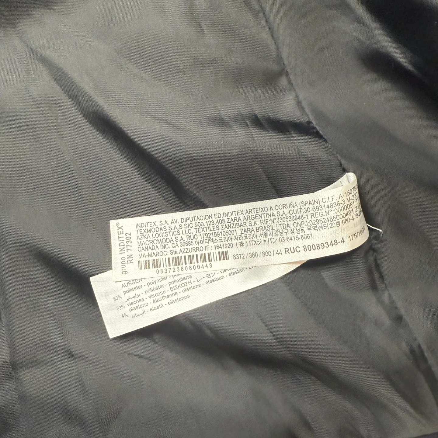 Zara women's blazer XL (size 12) worn once image indicator(5)