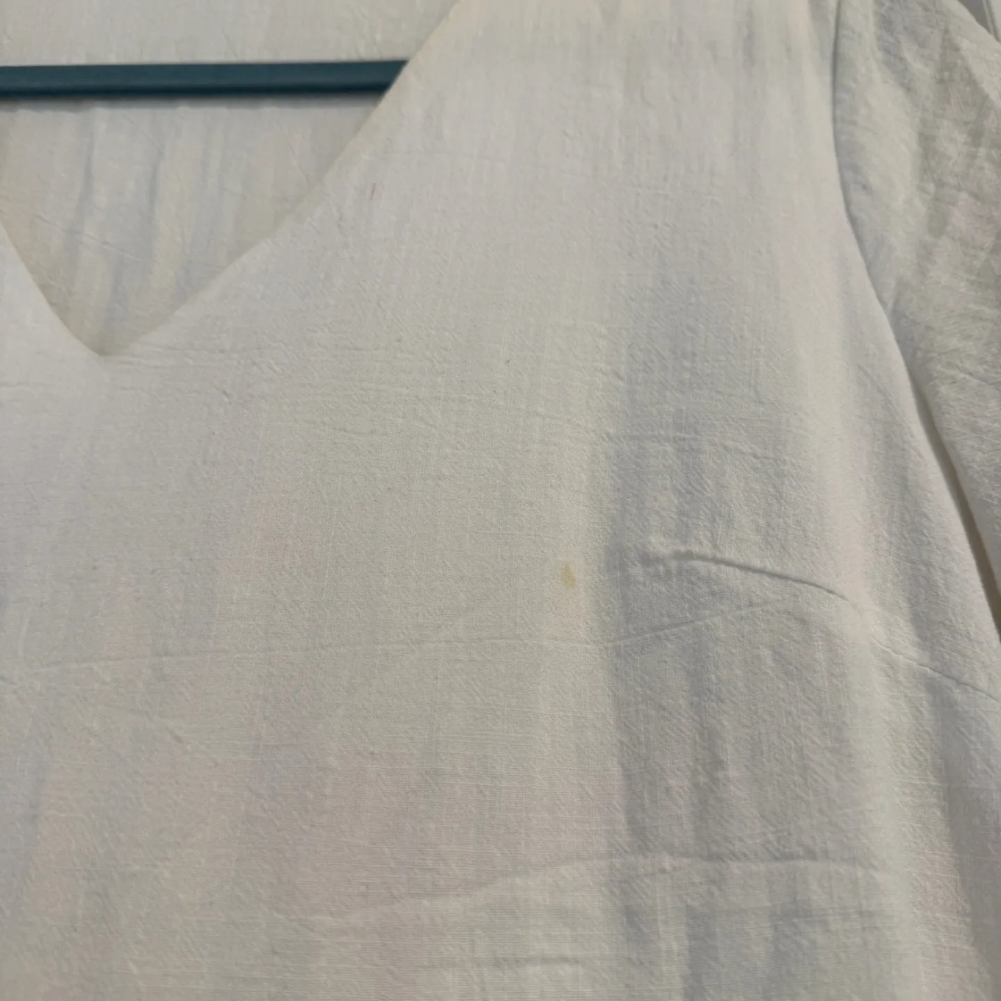 White babydoll summer dress L image indicator(8)