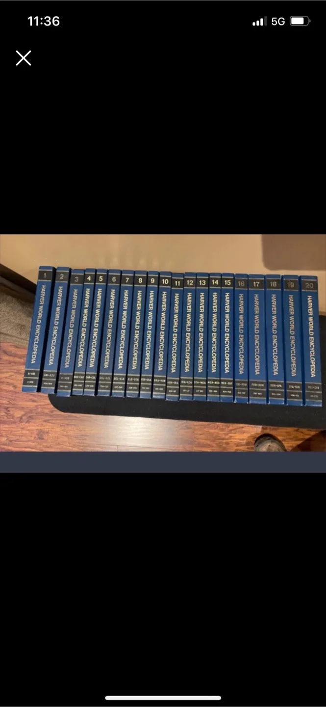 Harper World Encyclopaedia 20 Volume Set thumbnail