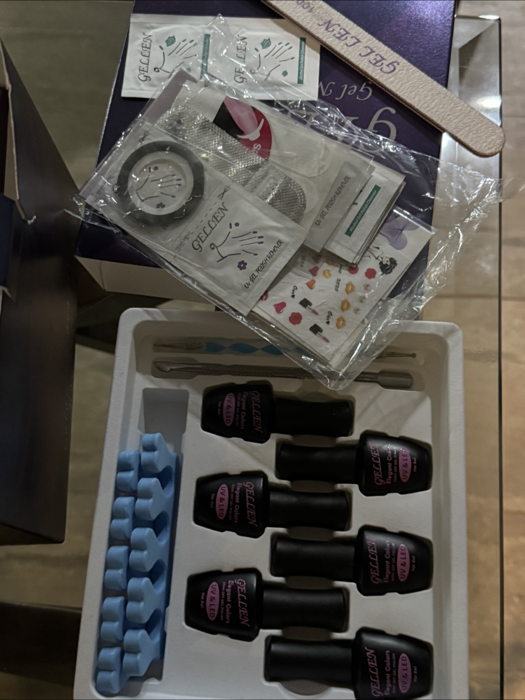 Gellen Gel Nail Starter Kit with LED Lamp - photo 5
