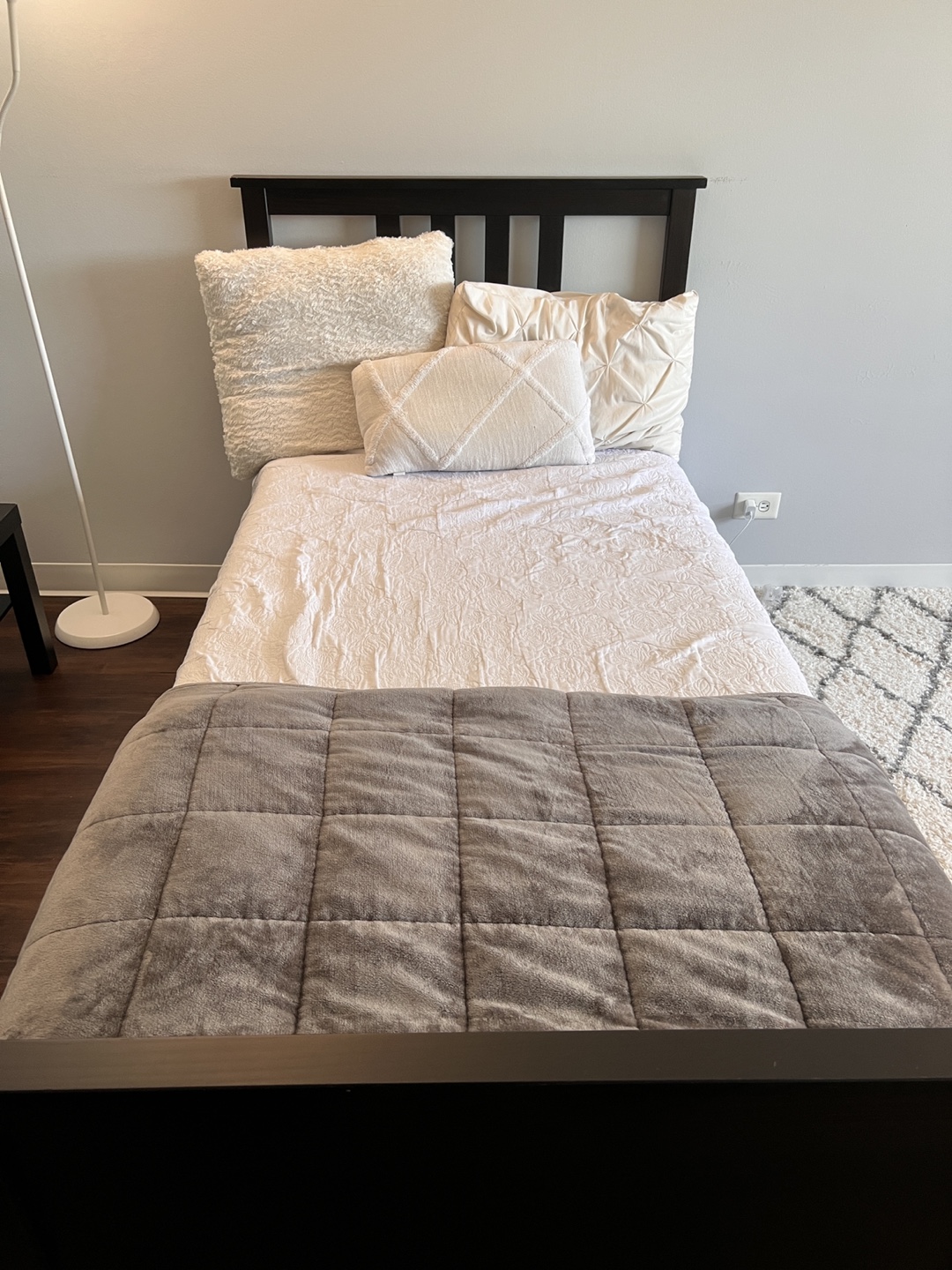IKEA Twin Bed Frame with Slatted Base