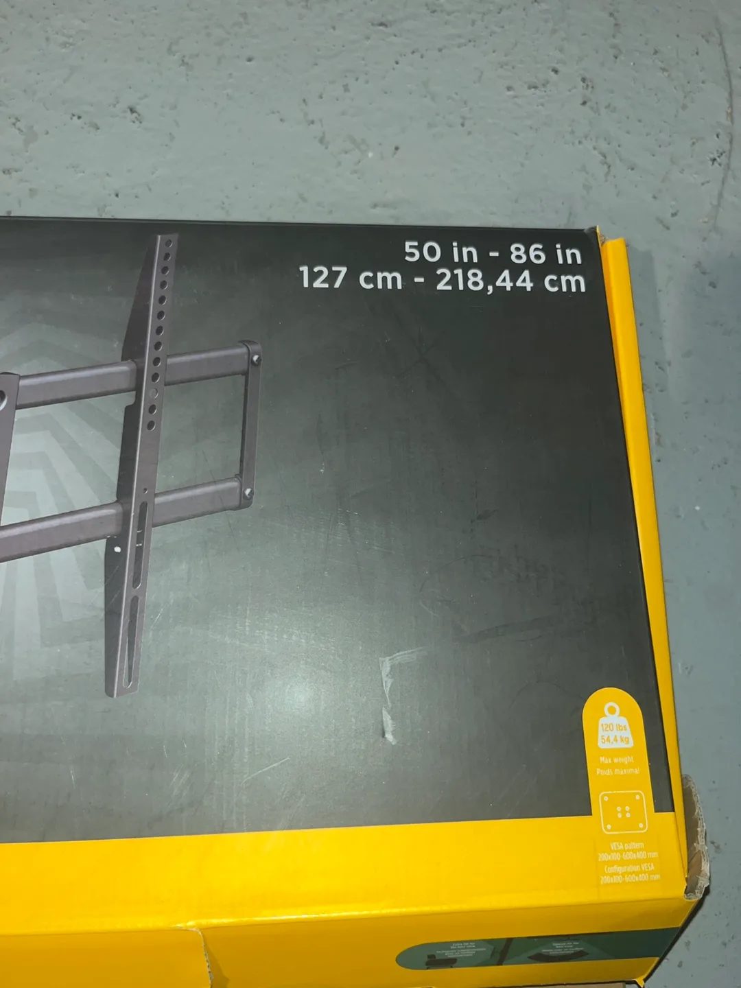 Blackweb Full Motion TV Wall Mount 50-86" image indicator(3)