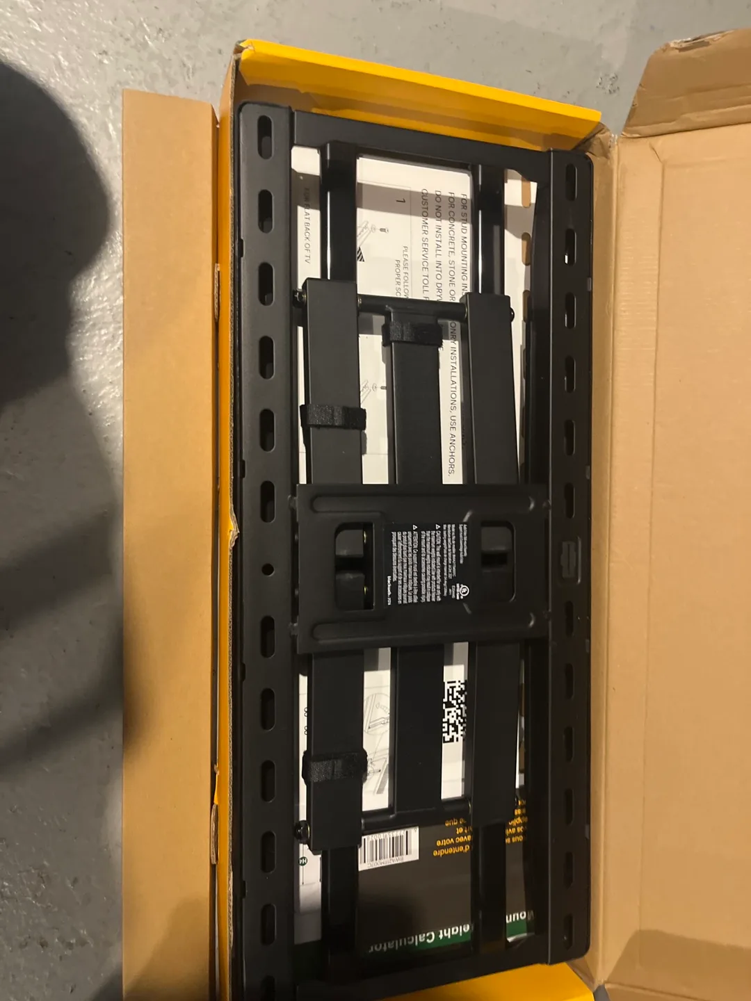 Blackweb Full Motion TV Wall Mount 50-86" image indicator(5)