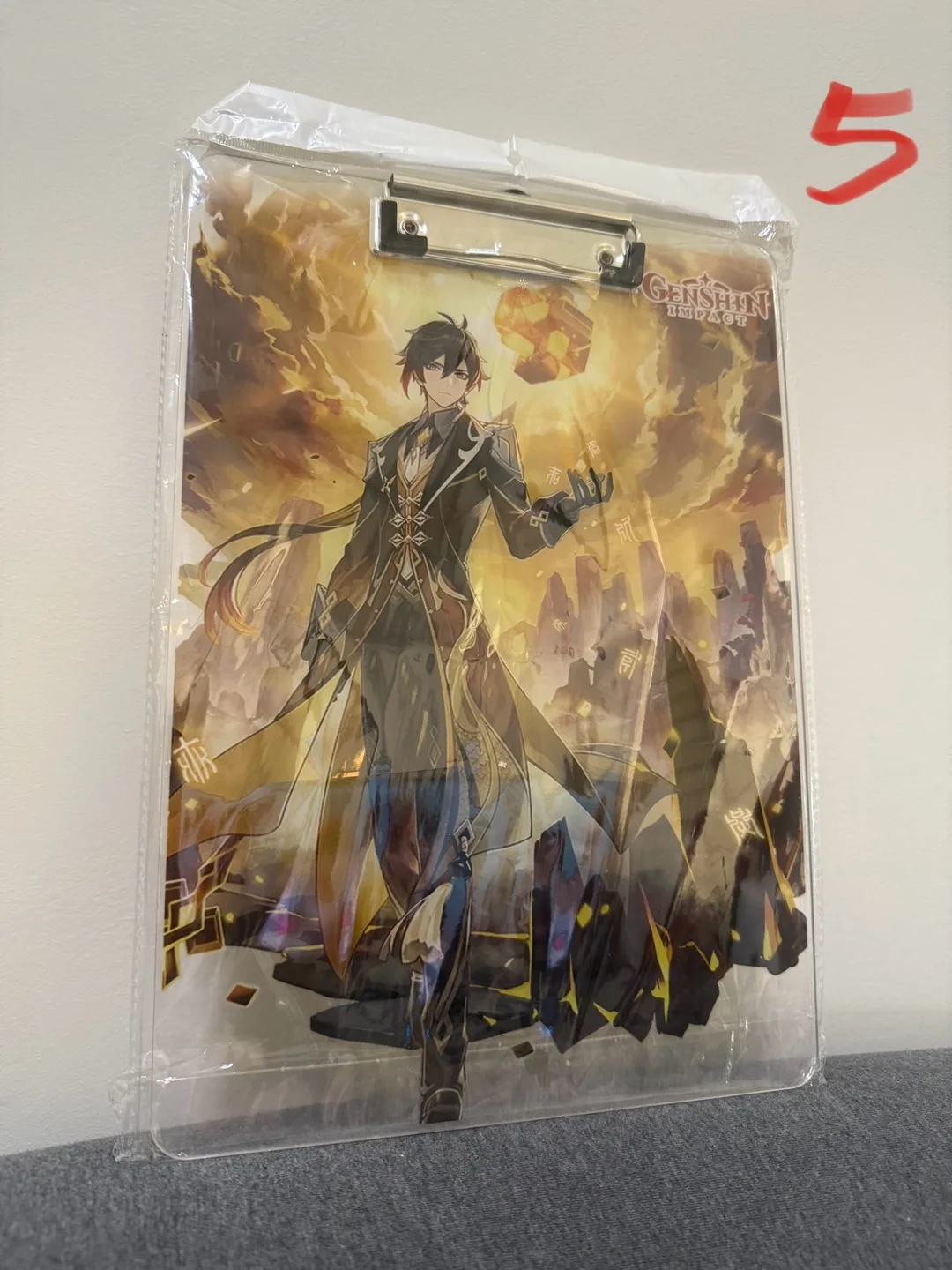 Genshin Impact Morax folder board thumbnail