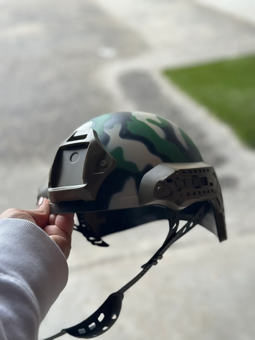 Camouflage Tactical Helmet thumbnail