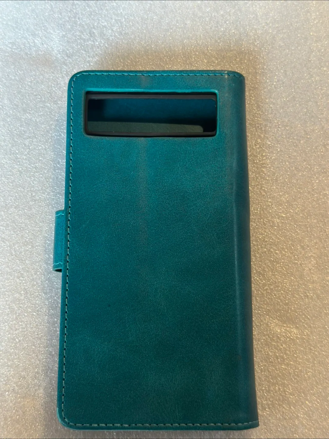 Teal Leather Wallet Phone Case thumbnail