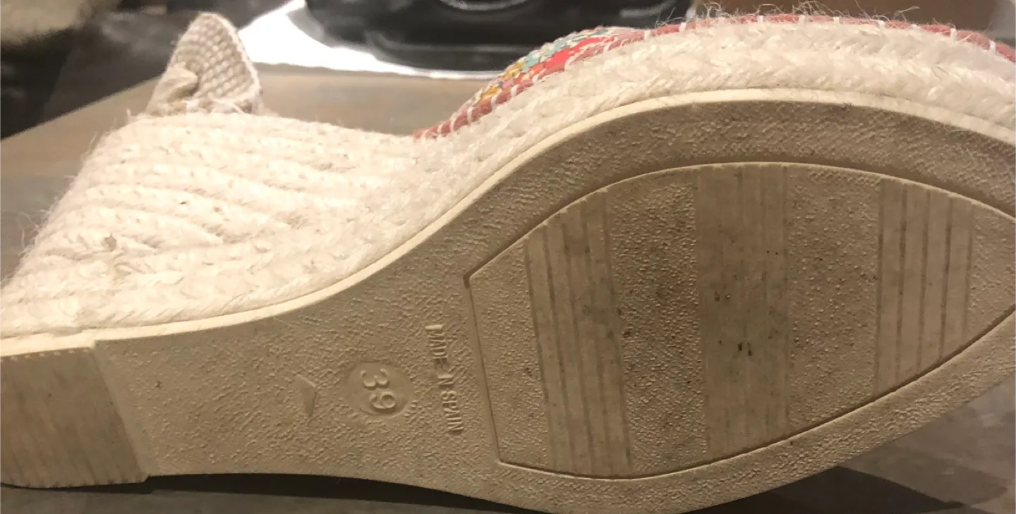 Women's Browns Floral Espadrille Wedges - Size 39 image indicator(5)