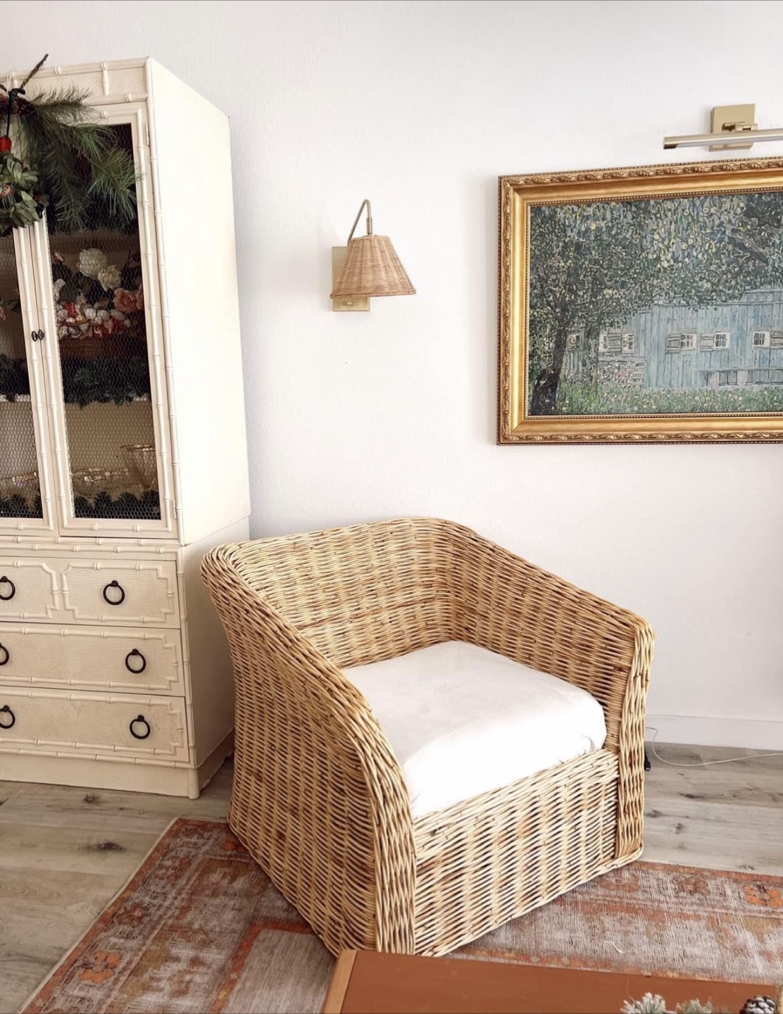 Serena and Lily style chair
