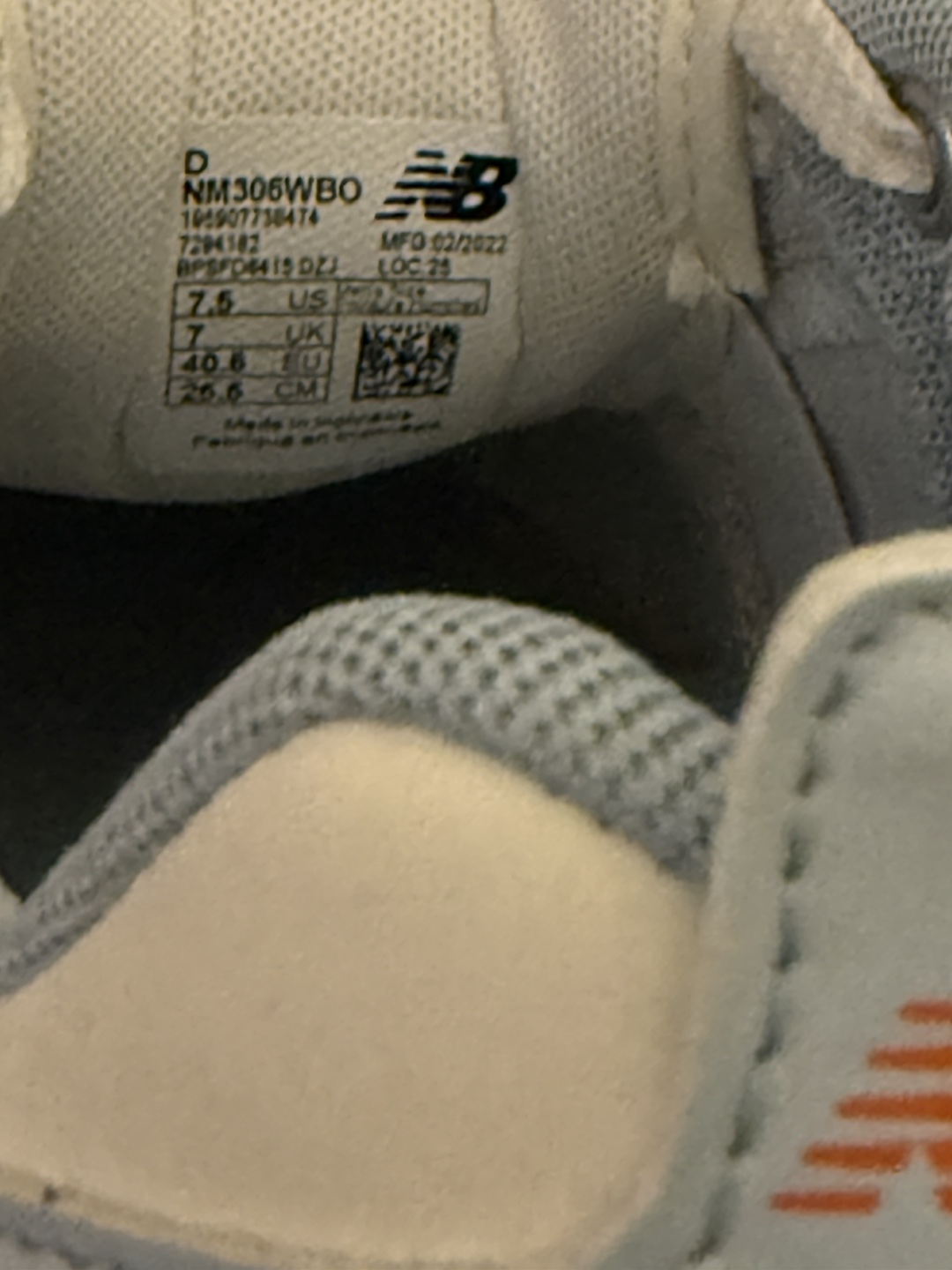 New Balance 306 Jamie Foy Skate Shoes men Size 7.5 - photo 4
