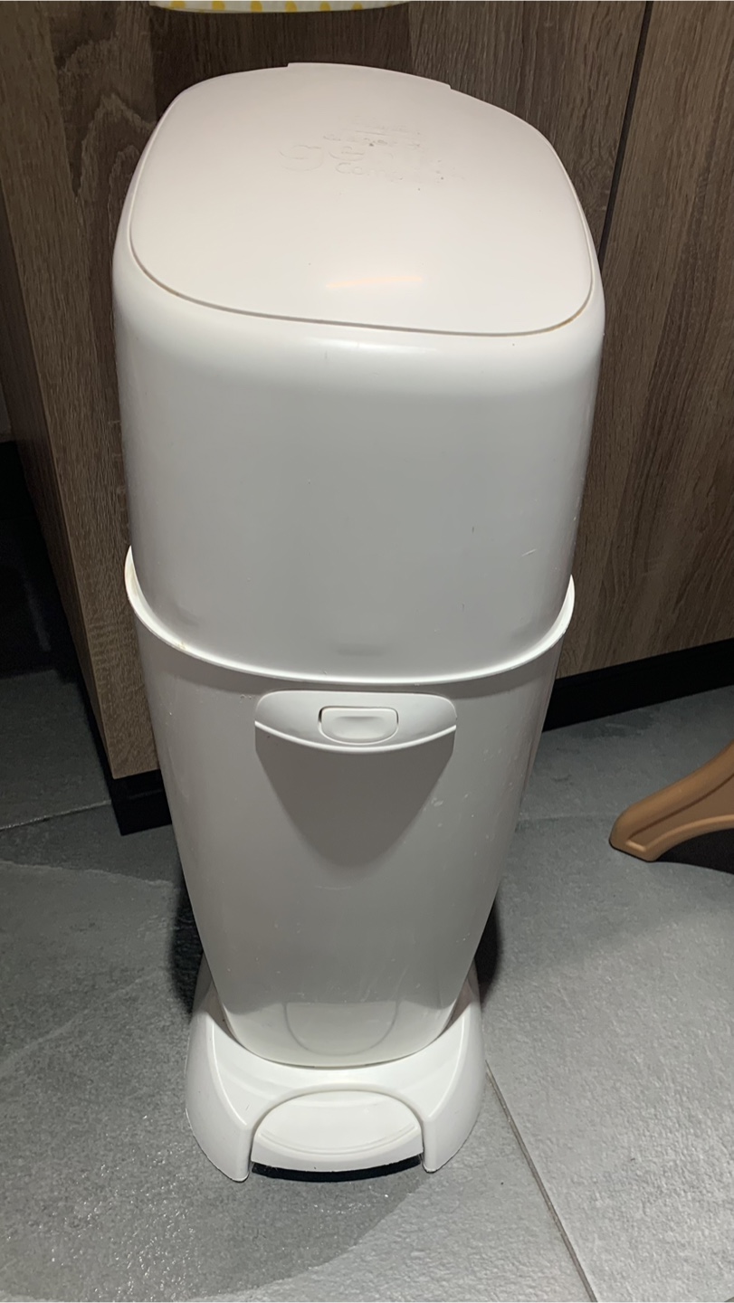 Diaper Pail - White