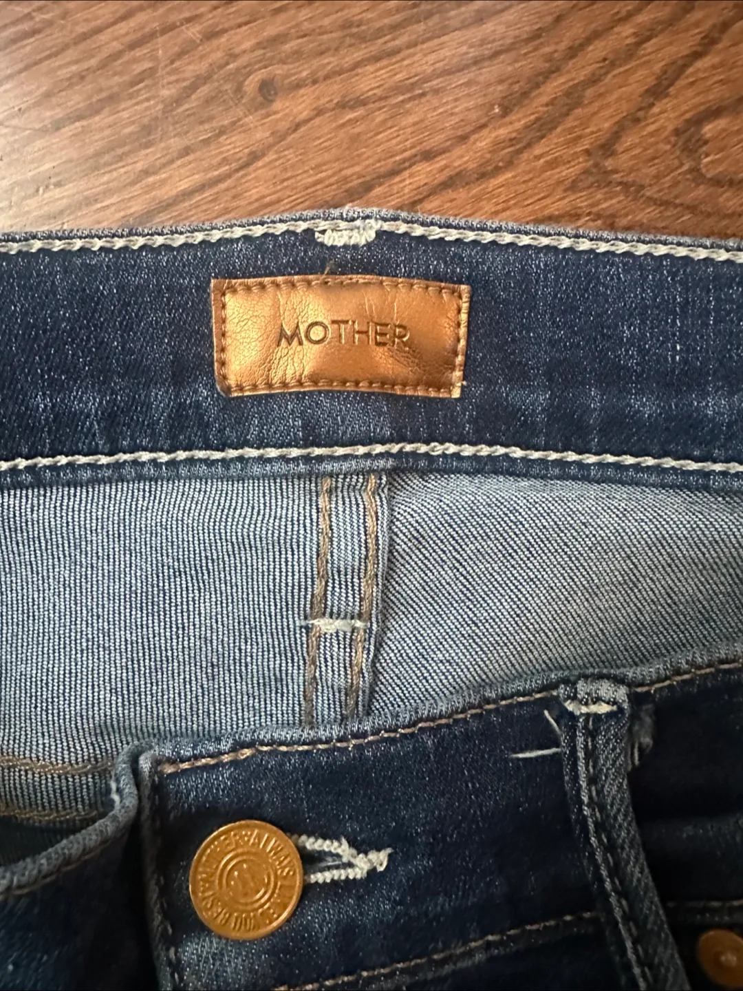Mother The Mid Rise Dazzler Ankle Jeans Size 29 thumbnail