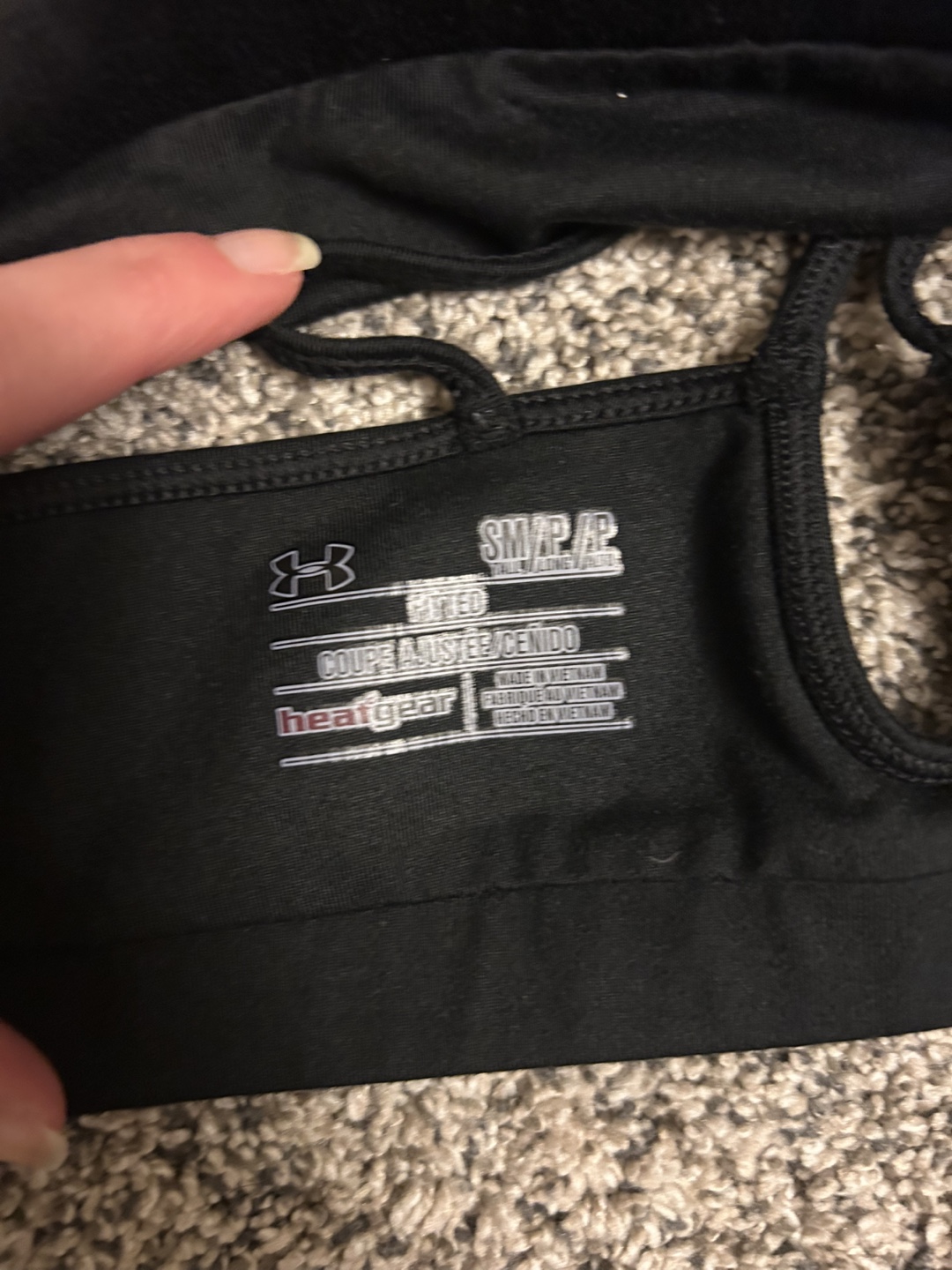 Under Armour Black Sports Bra #freecycle - photo 3