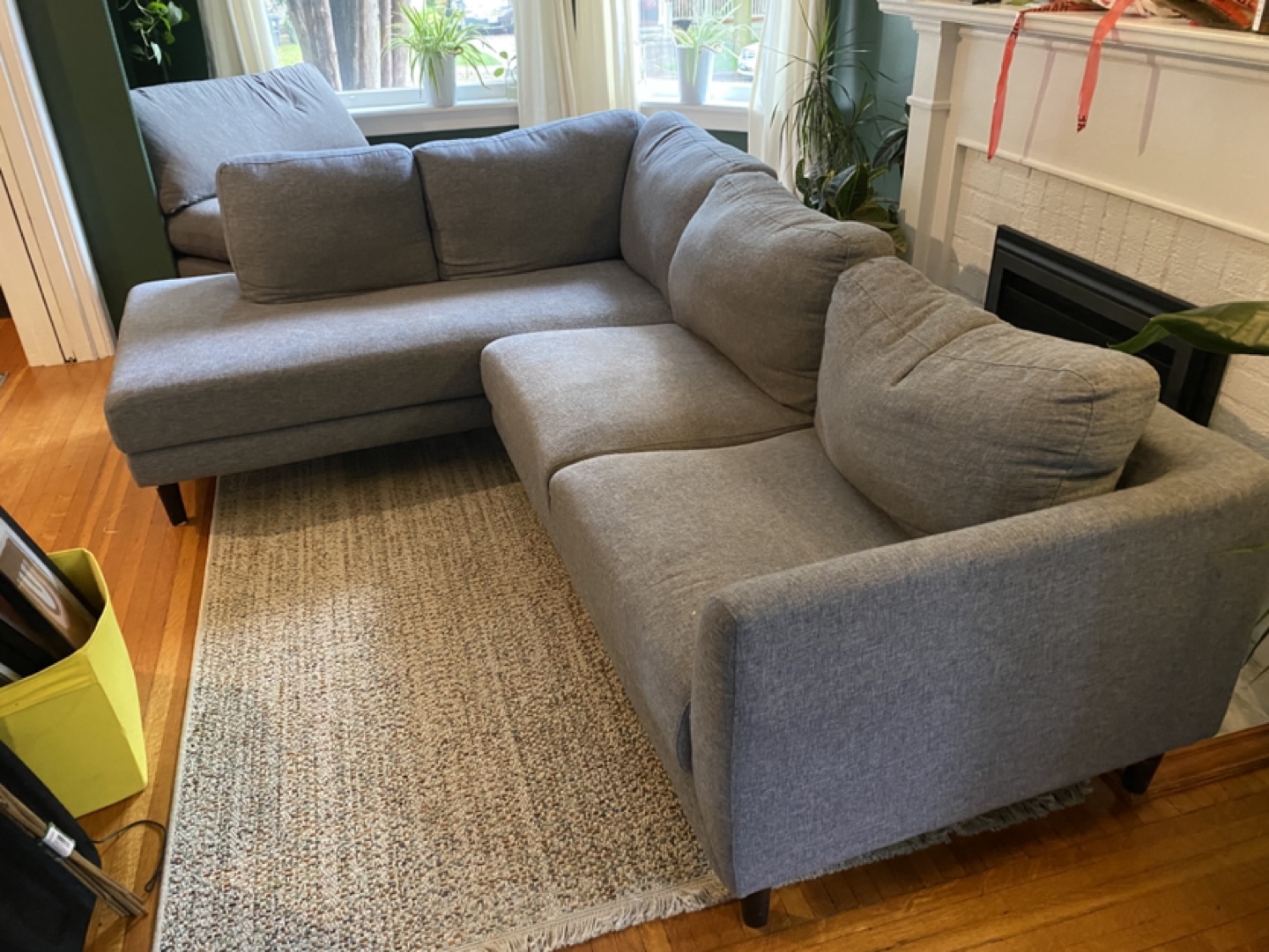 Grey Sectional Sofa - photo 2