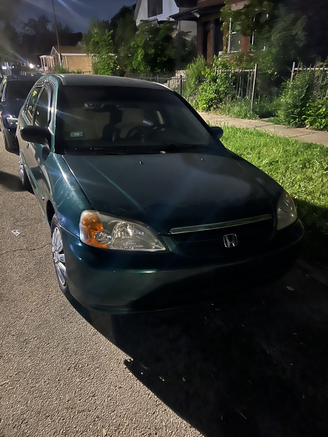 2002 Honda Civic Sedan - Green
