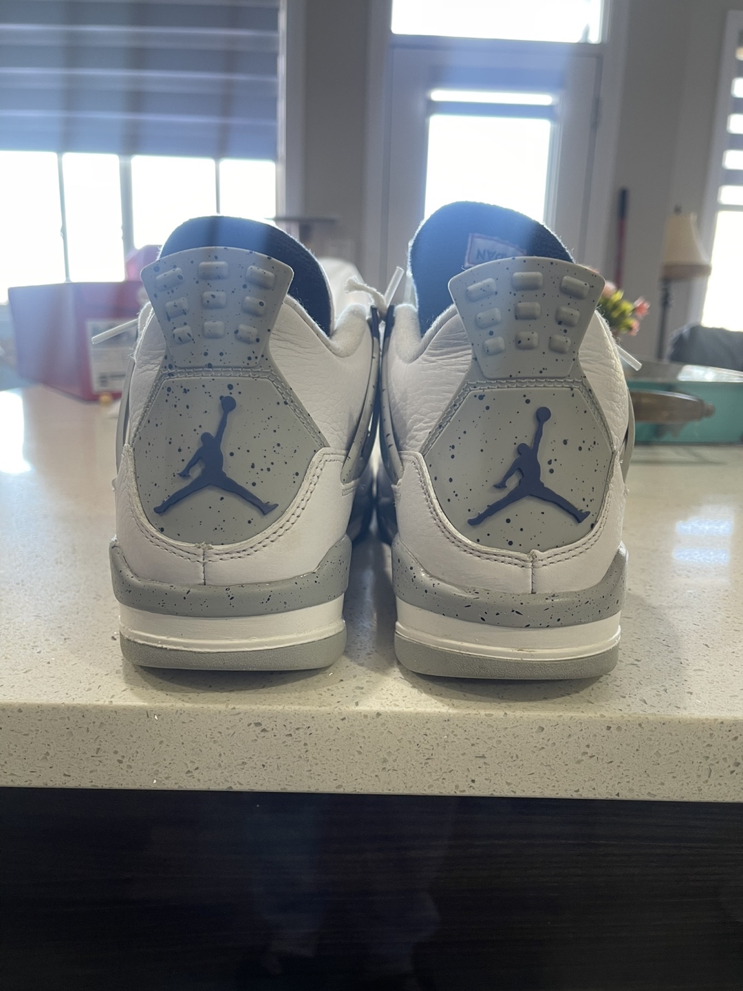 Air Jordan 4 midnight navy’s women’s size 6.5 - photo 2