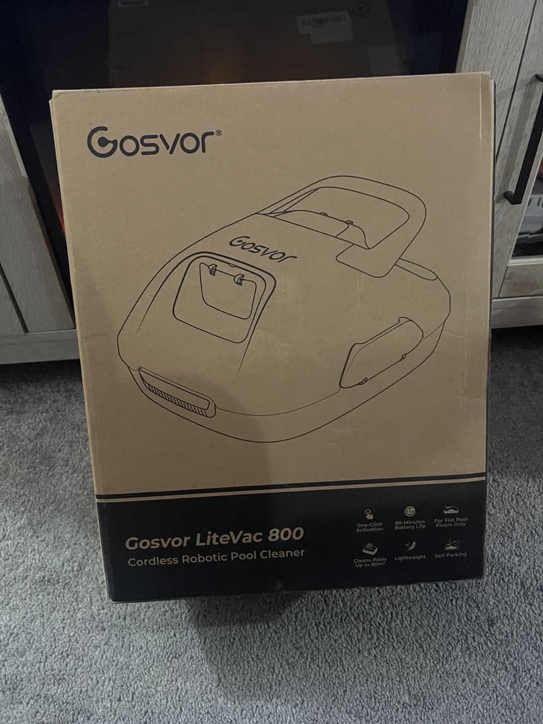 Gosvor LiteVac 800 Cordless Robotic Pool Cleaner - photo 2