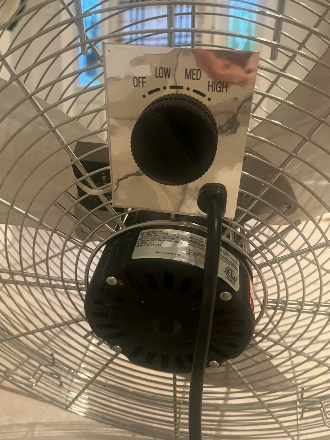 Lakewood High Velocity Oscillating Fan image indicator(5)