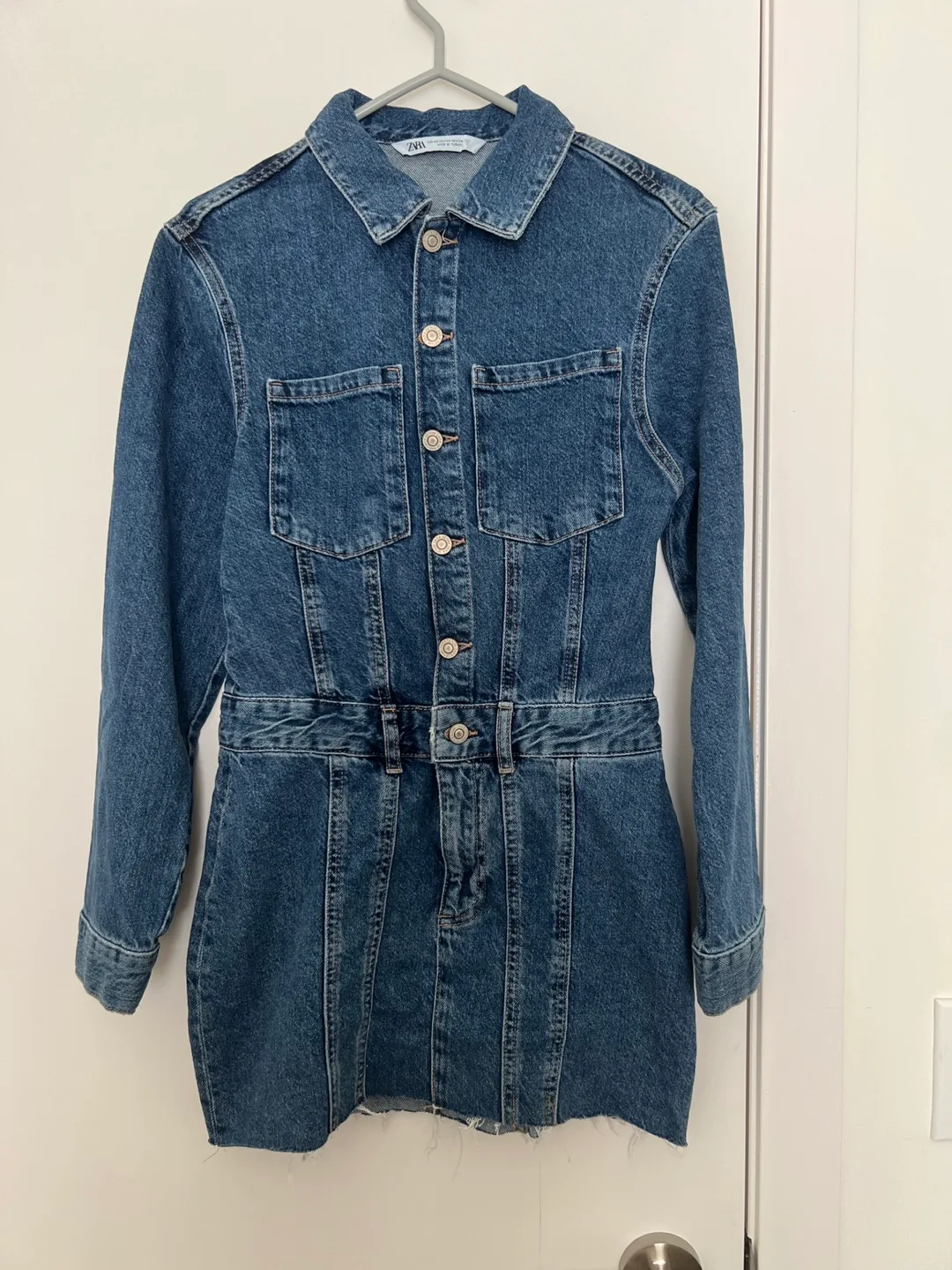 Zara Denim Dress Size XS thumbnail