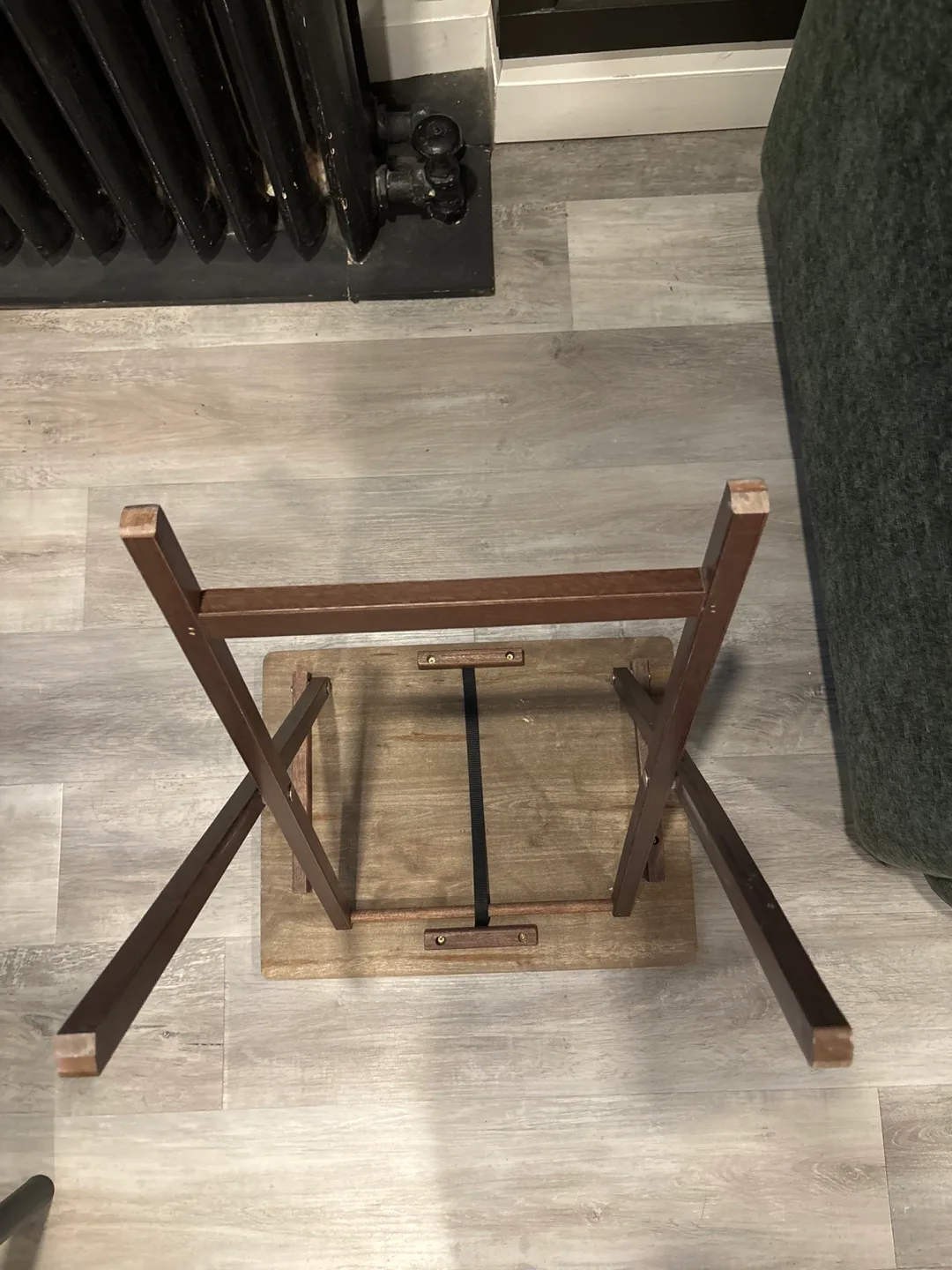 Brown Foldable TV Tray Table image indicator(2)