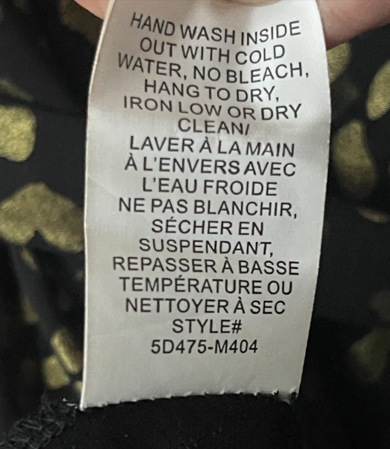 Suzy Shier Gold Foil Leopard Print High Low Midi Dress size L image indicator(10)