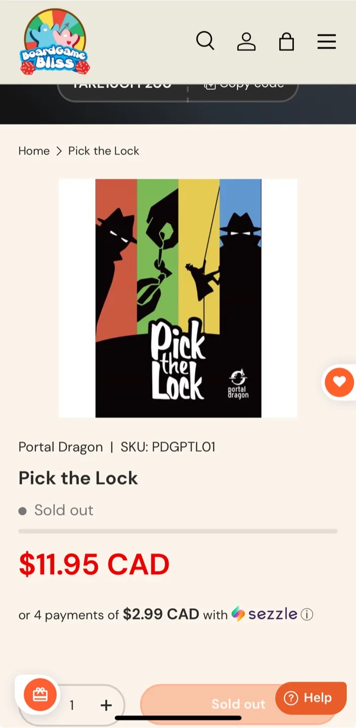 Pick the Lock Cooperative Card Game - New Version thumbnail