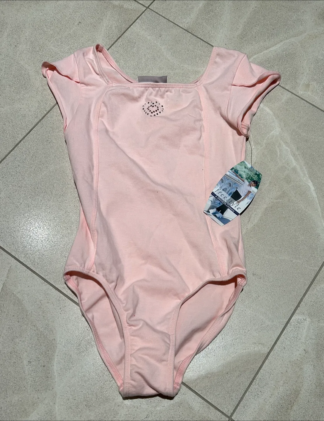 Pink Dance Leotard & Footless Tights thumbnail