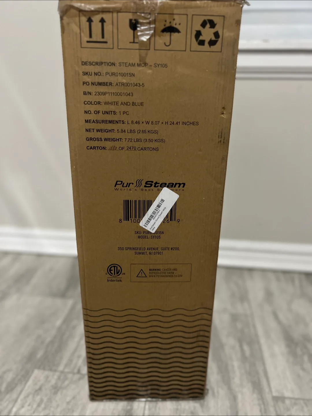 LIKE NEW Multi-Use Floor Steam Mop image indicator(8)