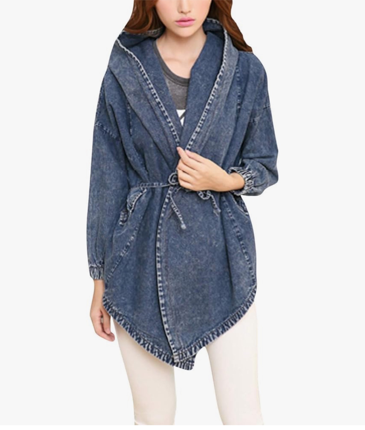 Women's  Vintage  Denim Jacket - photo 3