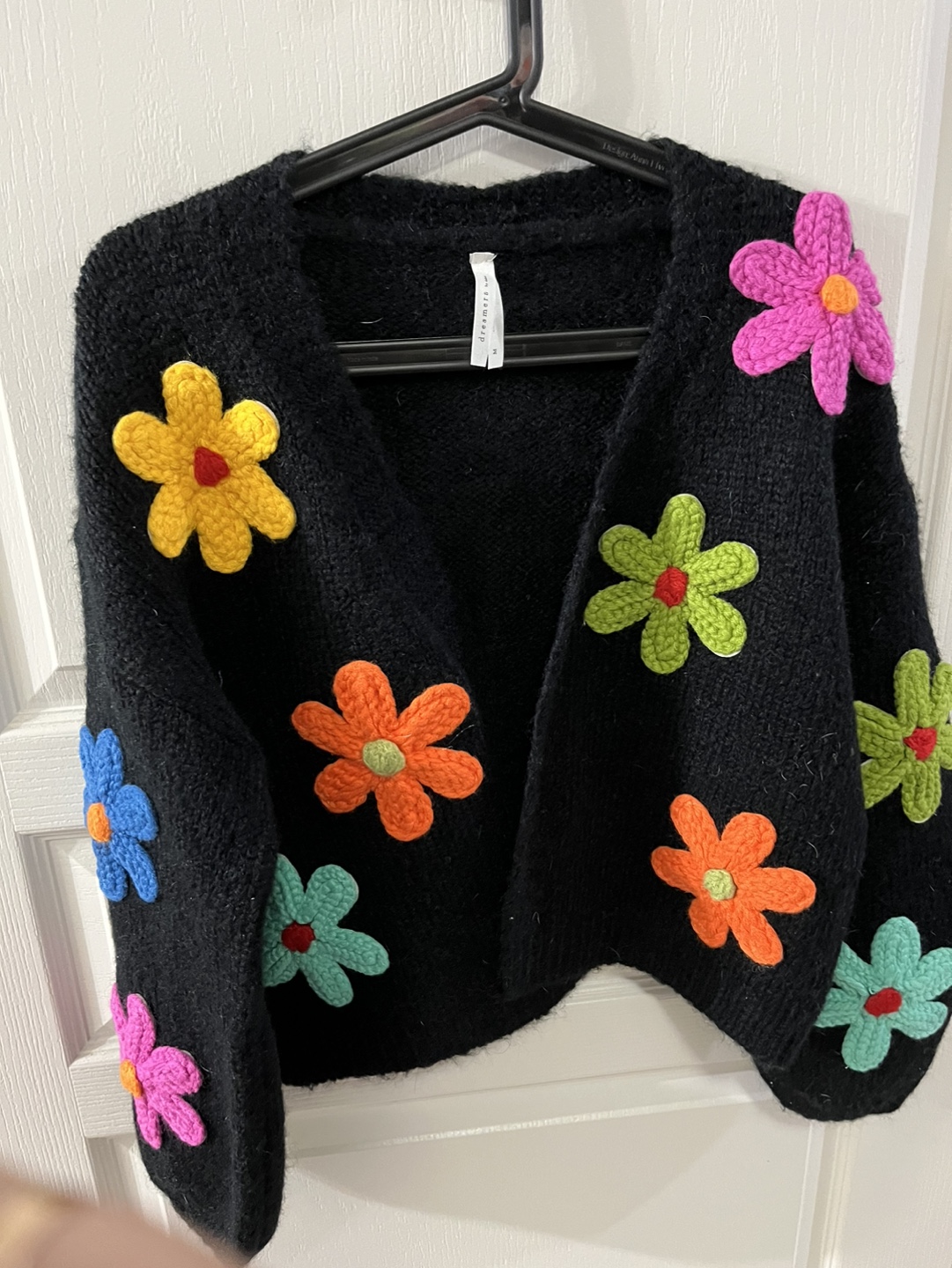 Black Knit Cardigan - photo 2