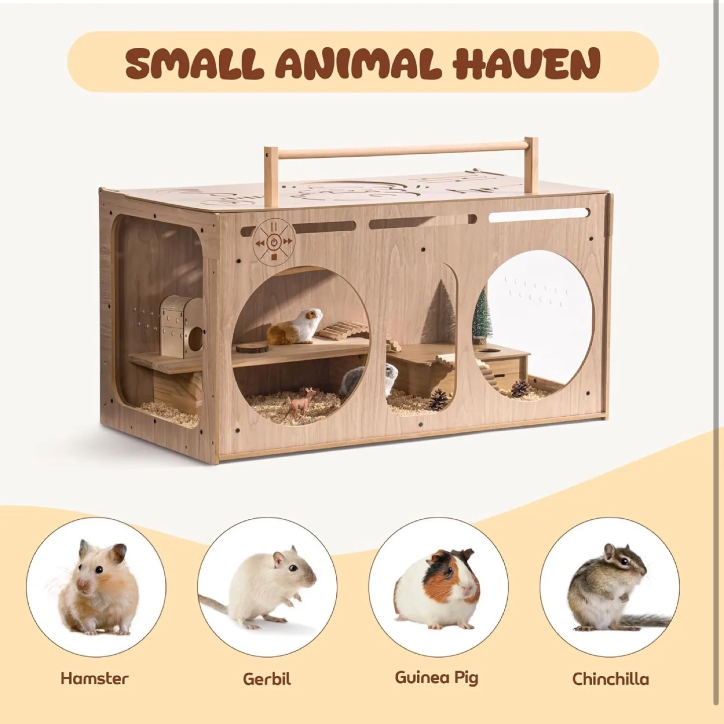 Extra Large Hamster Cage image indicator(6)