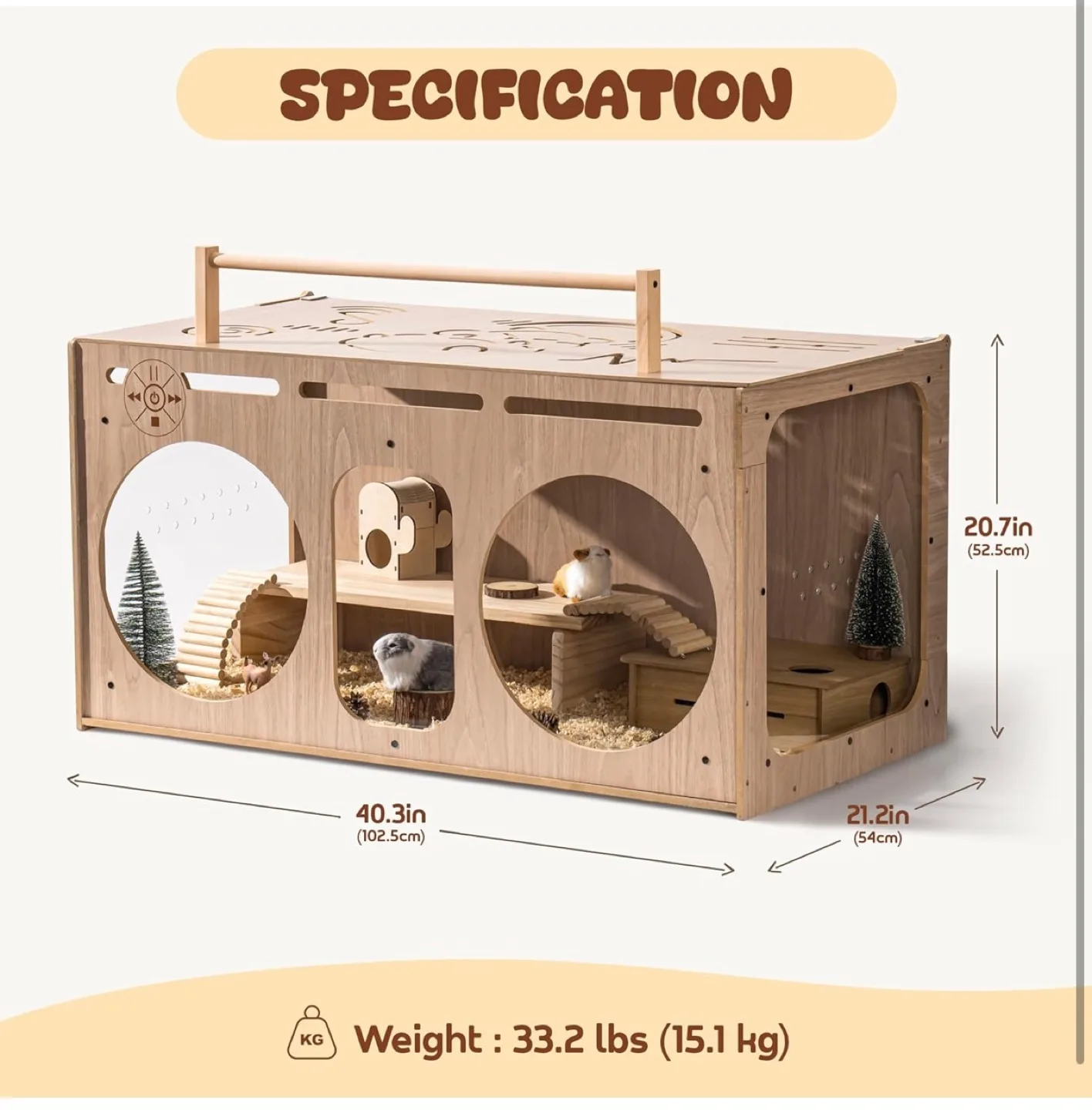 Extra Large Hamster Cage image indicator(2)