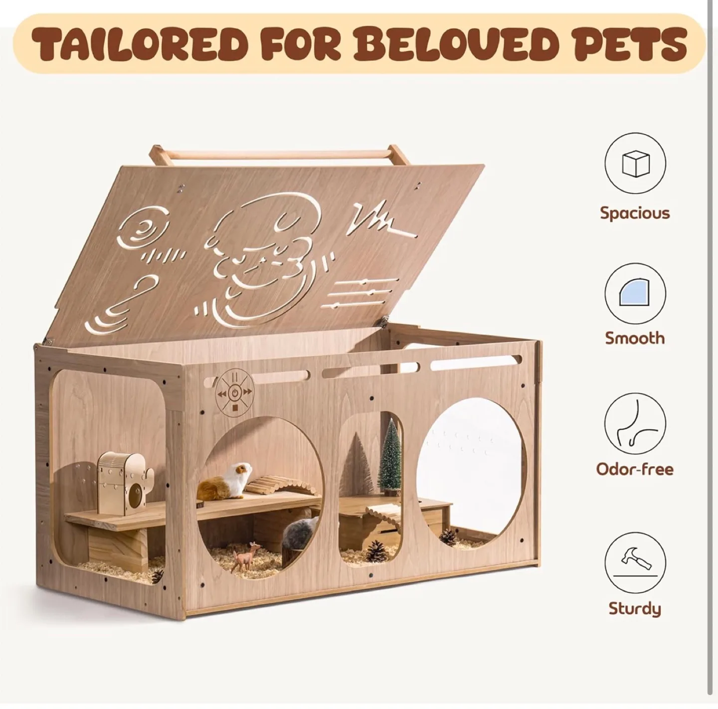 Extra Large Hamster Cage image indicator(4)