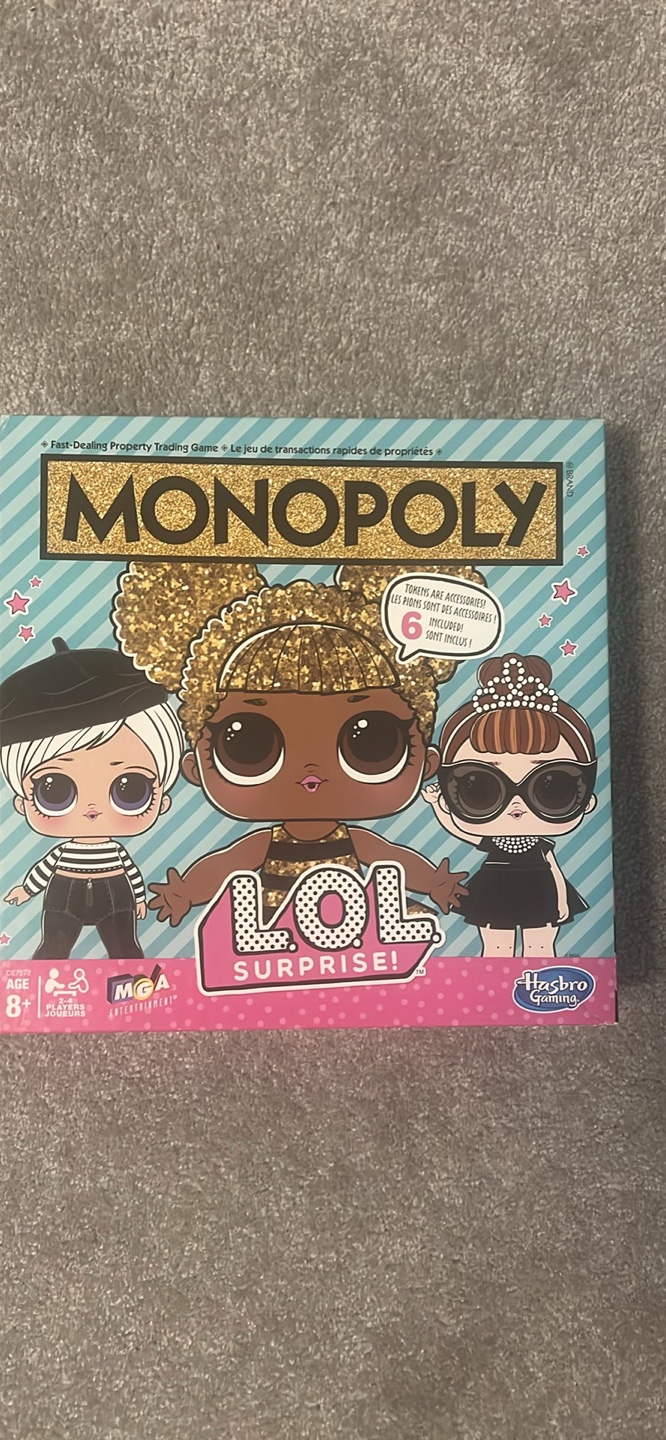 The Floor is Lava & LOL Surprise! Monopoly Games