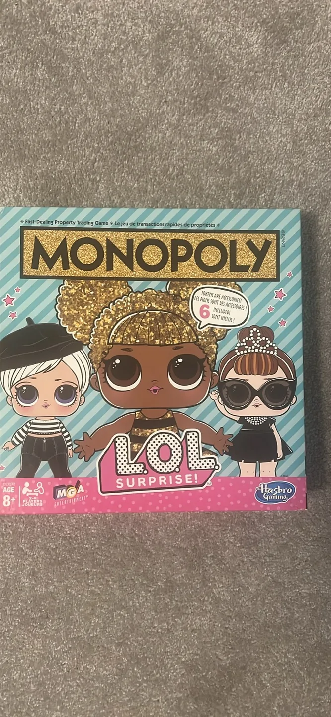 The Floor is Lava & LOL Surprise! Monopoly Games