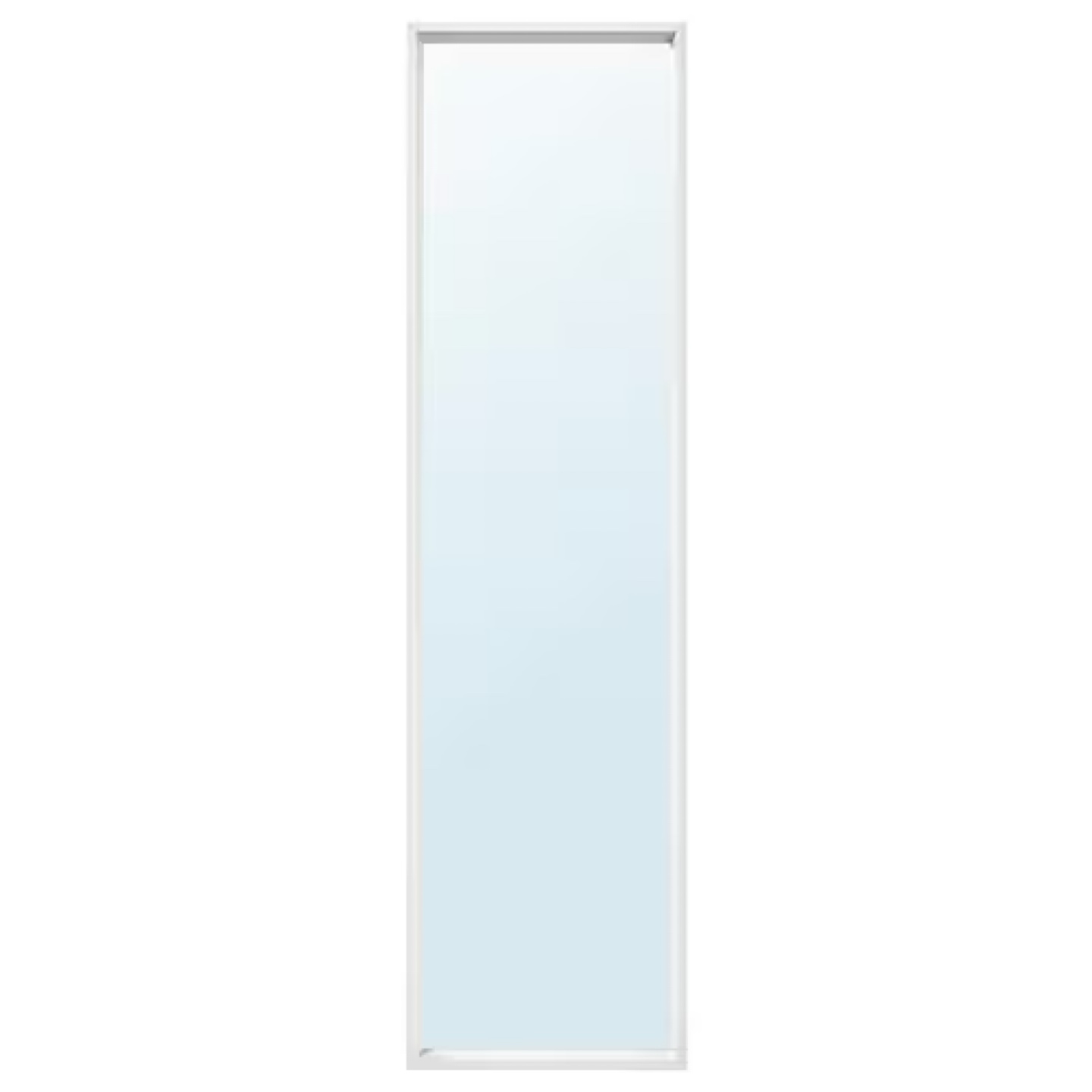 Full Length Mirror with White Frame